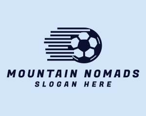 Fast Soccer Ball  logo design