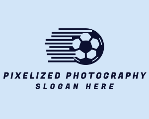 Fast Soccer Ball  logo design