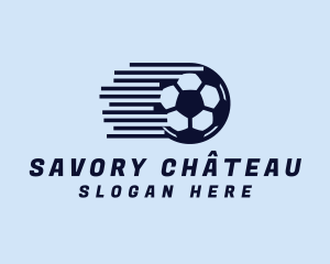 Fast Soccer Ball  logo design