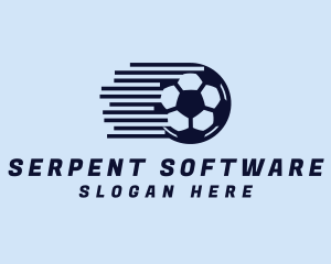 Fast Soccer Ball  logo design