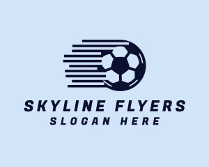 Fast Soccer Ball  logo design