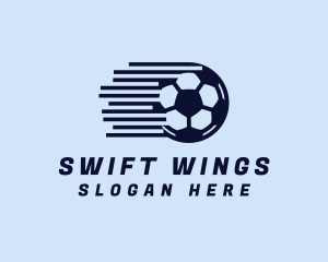 Fast Soccer Ball  logo design