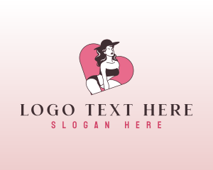 Sexy Bikini Lady logo