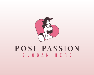 Sexy Bikini Lady logo design