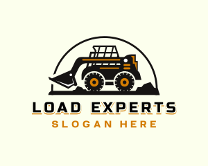 Skid Loader Demolition logo design