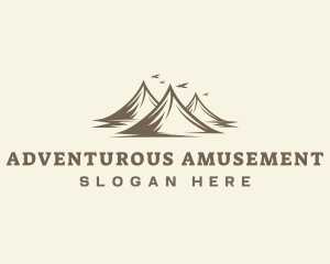 Mountain Outdoor Adventure logo design