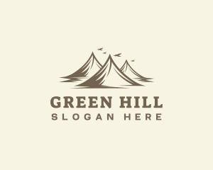 Mountain Outdoor Adventure logo design