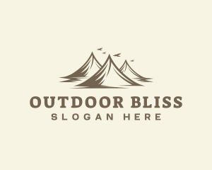 Mountain Outdoor Adventure logo design