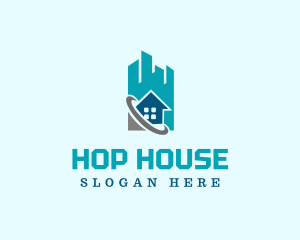 Urban House Realty logo design