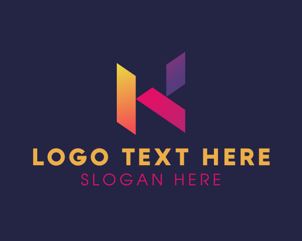 Geometric Shapes logo example 1