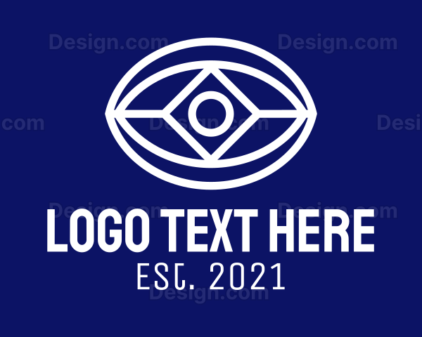 Elegant Diamond Eye Logo