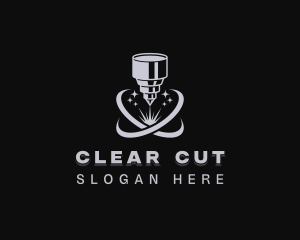 CNC Laser Machinery logo design