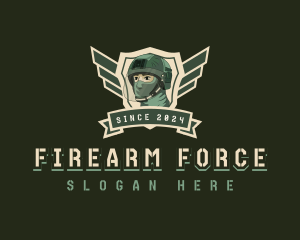 Soldier Army Military logo design