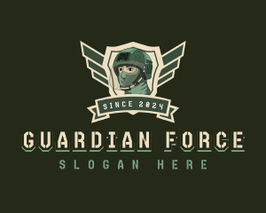 Soldier Army Military logo design