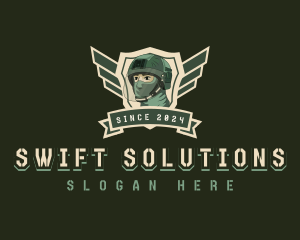 Soldier Army Military logo design