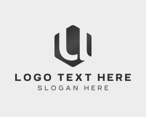 Hexagon Startup Letter U logo