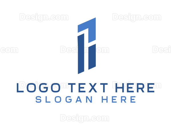 Minimalist Modern Tech Letter N Logo