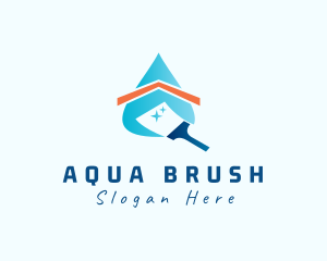 House Cleaning Housekeeping logo design