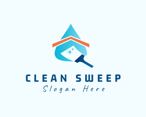 House Cleaning Housekeeping logo design