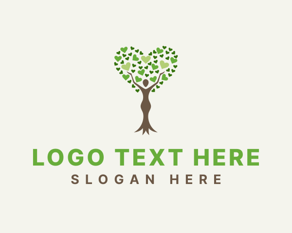 Love Tree Woman logo