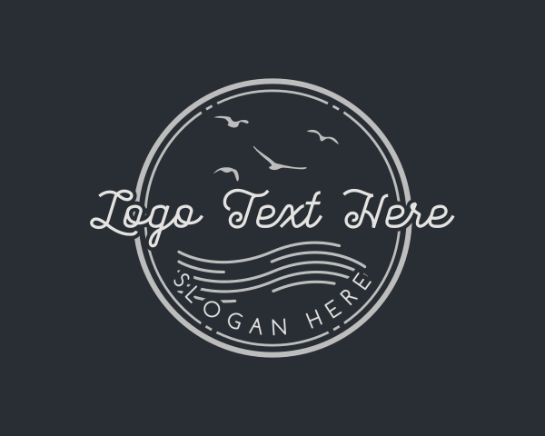 Surfing logo example 2