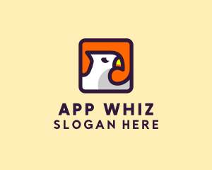 Seagull Bird App logo design