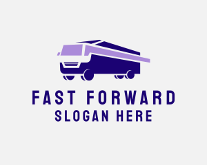 Fast Trucking Logistics logo design