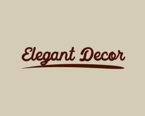 Cursive Classy Business logo design