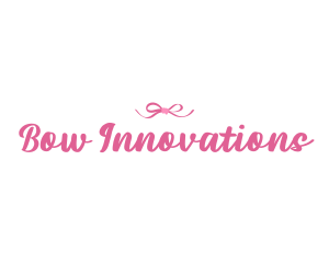 Coquette Ribbon Bow logo