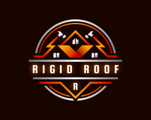 Hammer Roofing Carpentry logo design