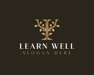 Psychology Wellness Leaf logo design