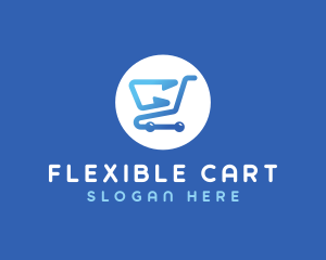 Shopping Cart App logo design