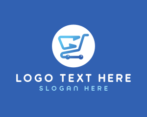 Retailer - Shopping Cart App logo design