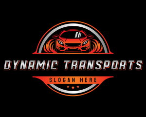 Vehicle Car Transportation logo design