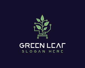 Leaf Plant Biotechnology logo design