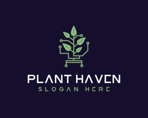 Leaf Plant Biotechnology logo design