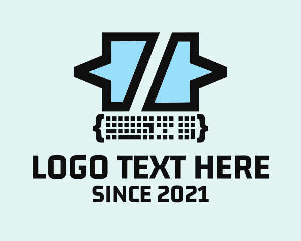 Keyboard logo example 2