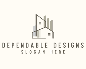 Architect Structure Builder  logo design