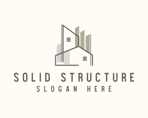 Architect Structure Builder  logo design