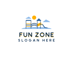 Daycare Playground Park logo design