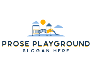 Daycare Playground Park logo design