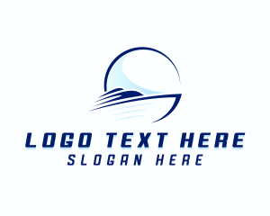 Transport Yacht Boat logo