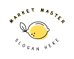 Lemon Juice  Farm Market logo design