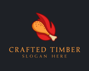 Hot Fried Chicken  logo design