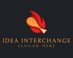 Hot Fried Chicken  logo design