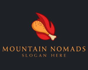 Hot Fried Chicken  logo design