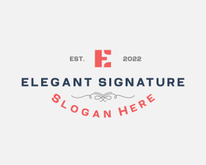 Creative Elegant Boutique logo design