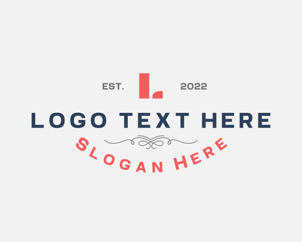 Typography logo example 4