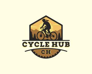 Outdoor Adventure Bike logo design