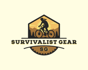 Outdoor Adventure Bike logo design